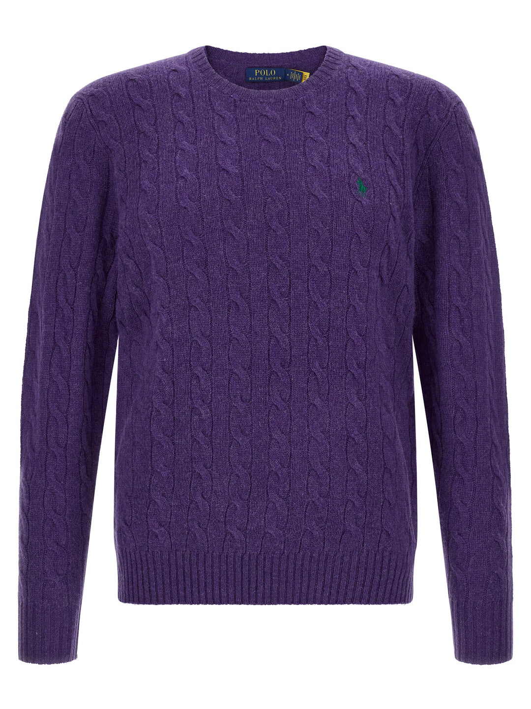 Polo Ralph Lauren Purple Wool Cardigan