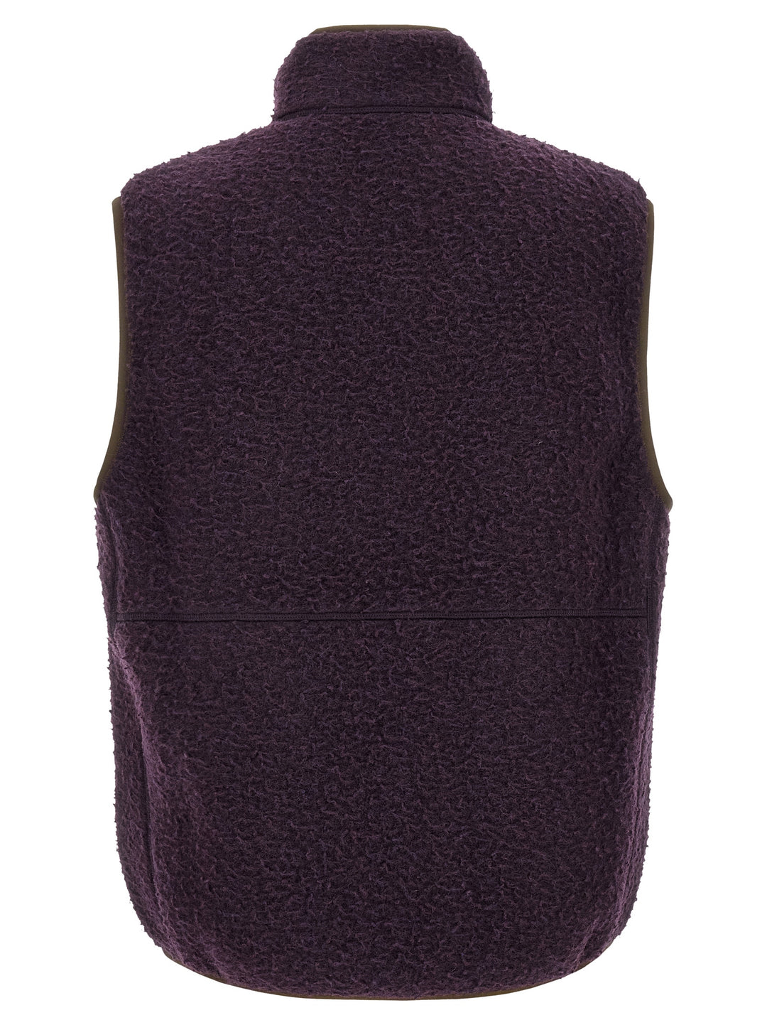 Moncler Purple Polyester Sleeveless Jacket