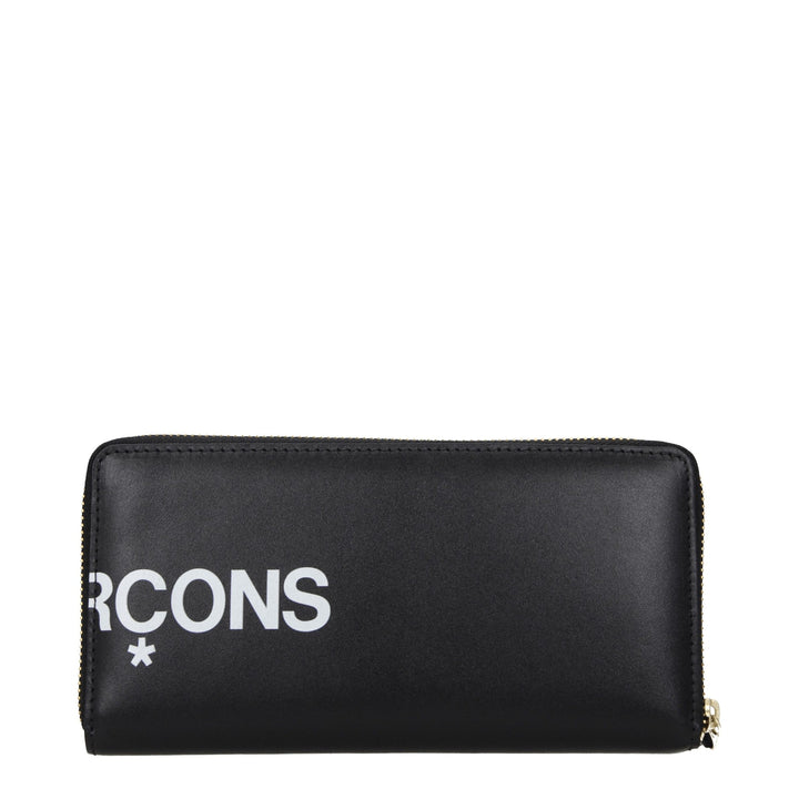 Comme Des Garçons Black Leather Wallet