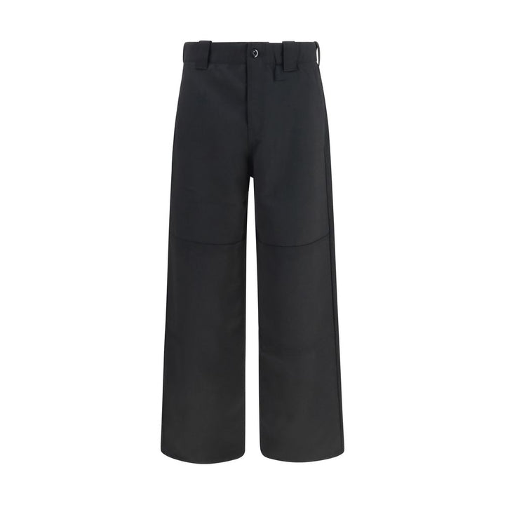 Kenzo Black Wool Oves Aries Chino Pants