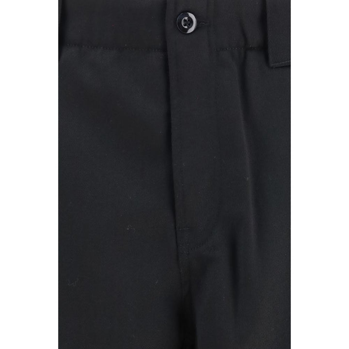 Kenzo Black Wool Oves Aries Chino Pants