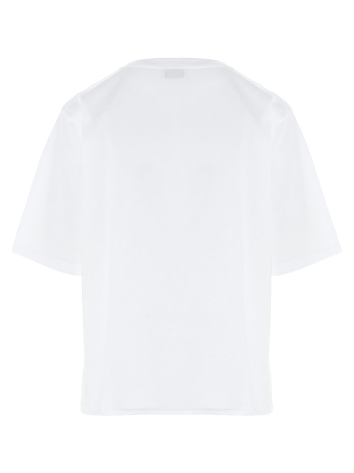 Saint Laurent White Cotton T-Shirt