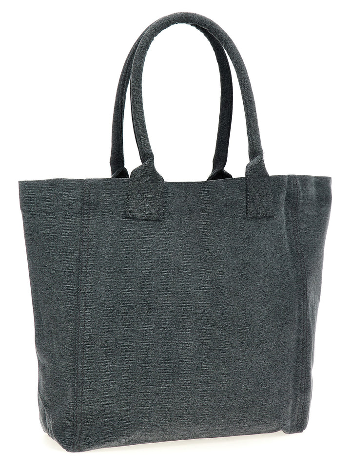 Isabel Marant Black Cotton Tote Bag