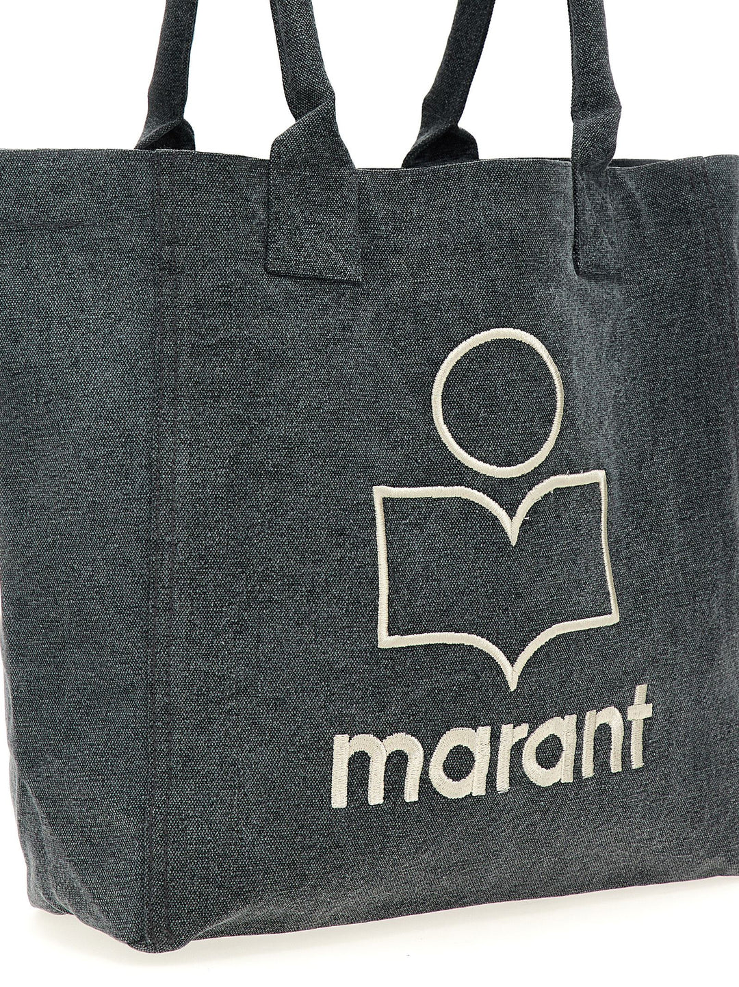 Isabel Marant Black Cotton Tote Bag