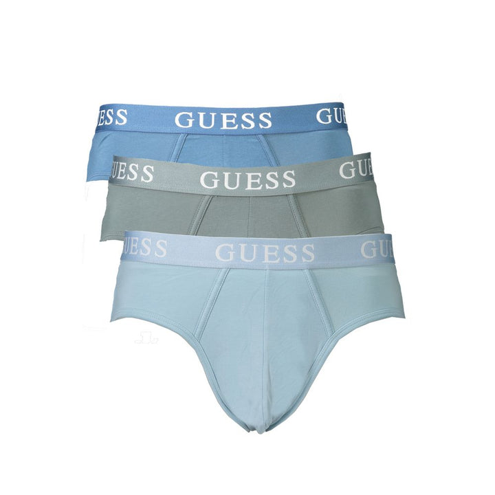 Guess Jeans Blue Cotton Men&