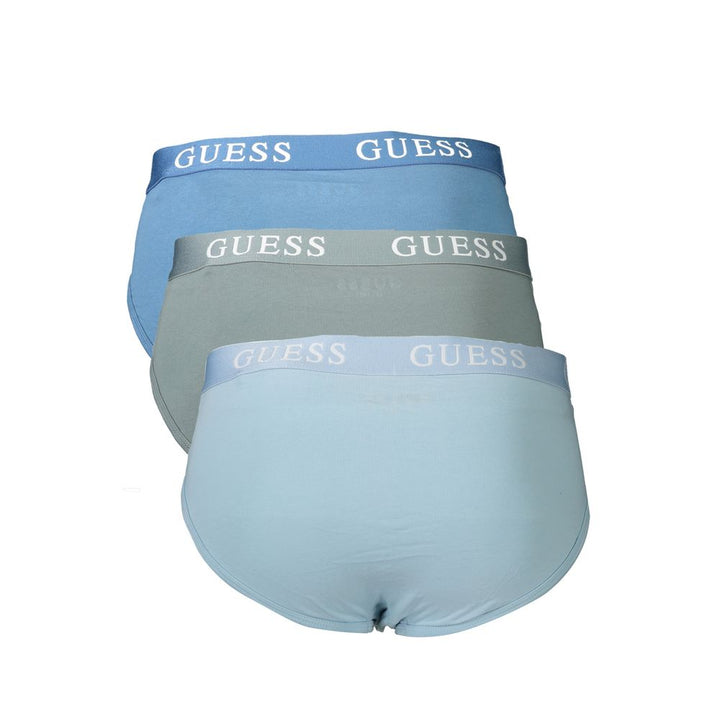Guess Jeans Blue Cotton Men&