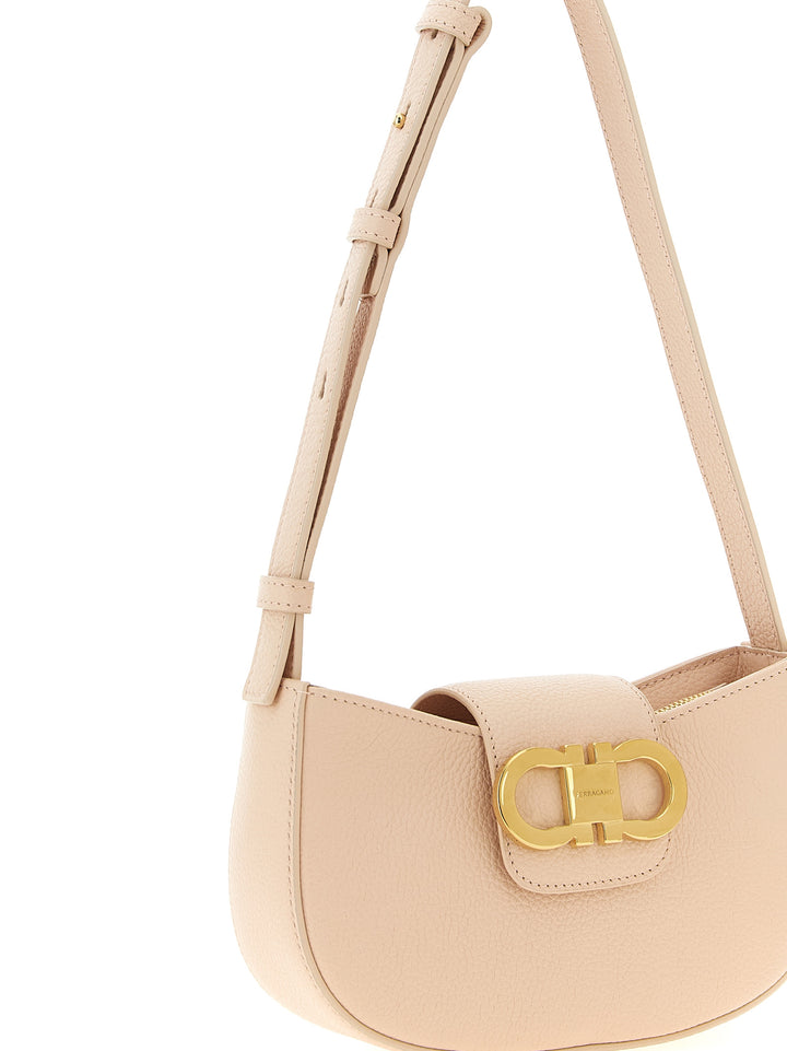 Ferragamo Multicolor Calfskin Shoulder Bag