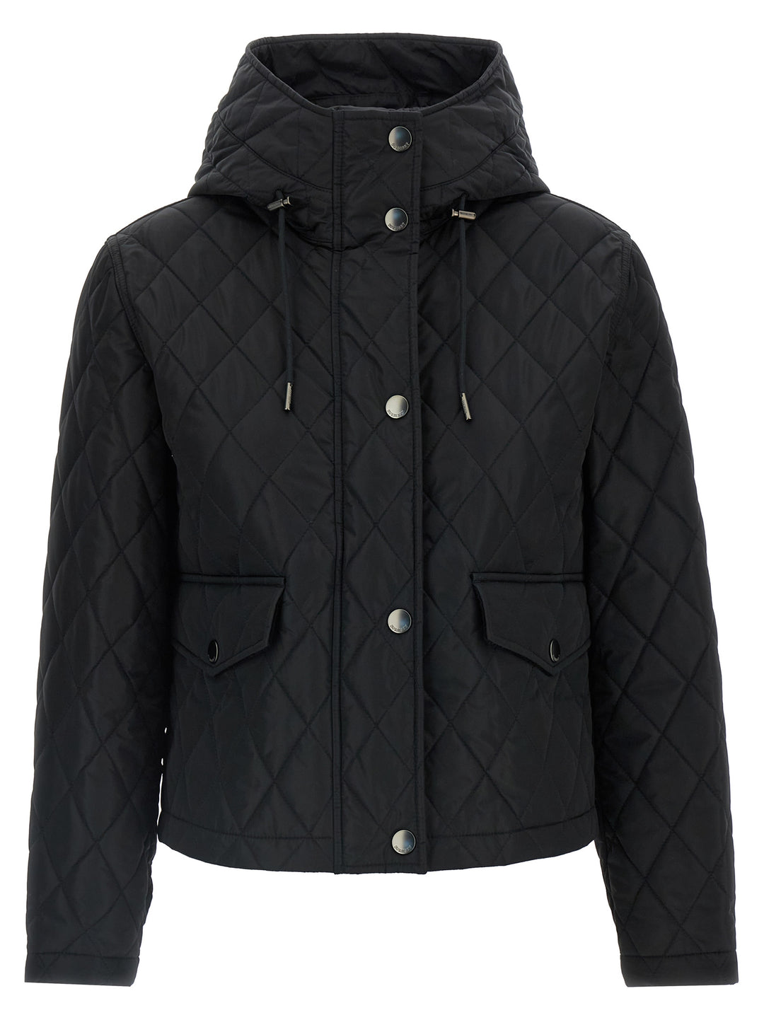 Burberry Black Polyamide Full-Length Jacket