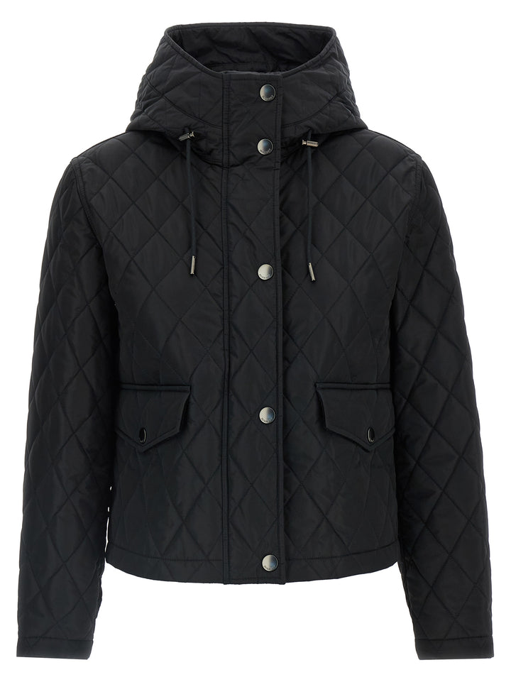 Burberry Black Polyamide Full-Length Jacket