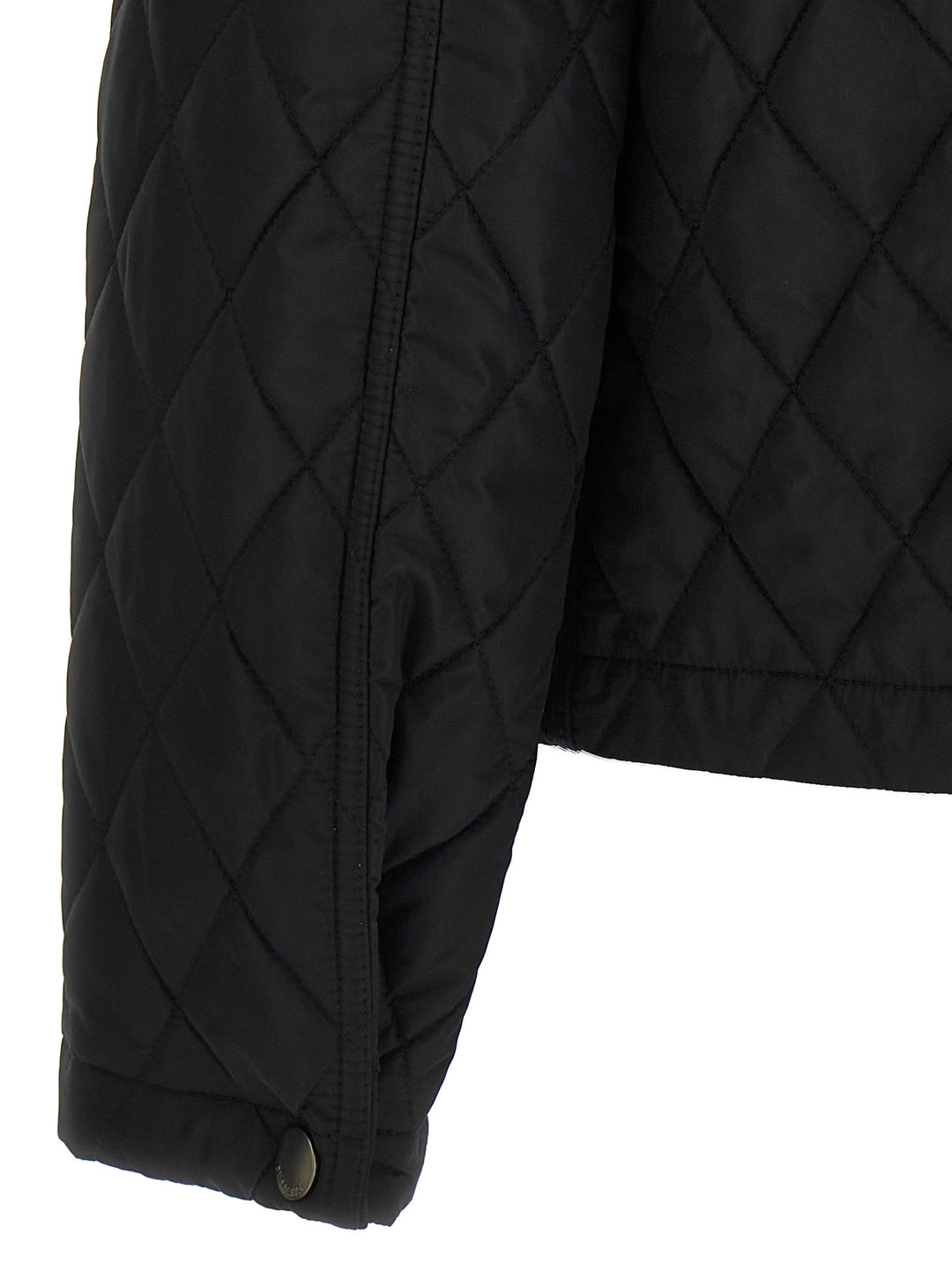 Burberry Black Polyamide Full-Length Jacket