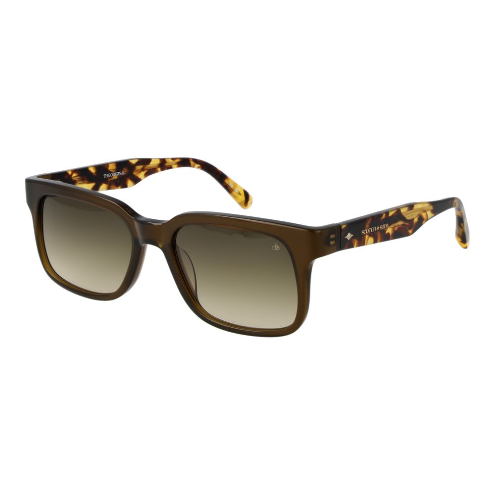 Scotch &amp; Soda Brown Metal Sunglasses
