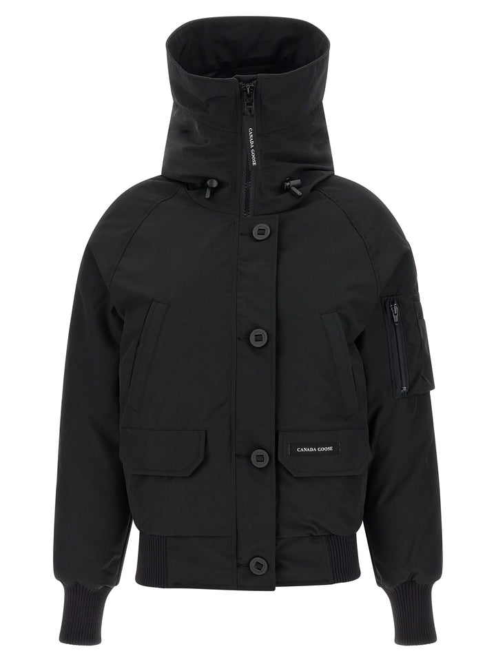Canada Goose Black Polyester Bomber
