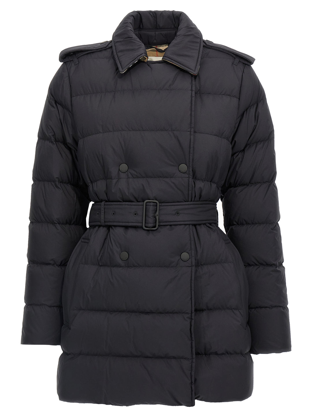 Burberry Black Polyamide Coat