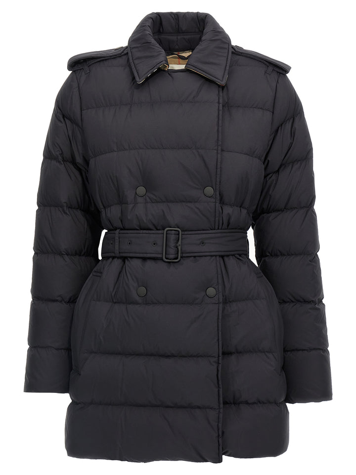 Burberry Black Polyamide Coat