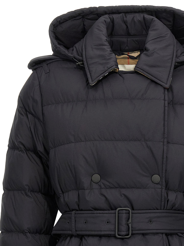 Burberry Black Polyamide Coat