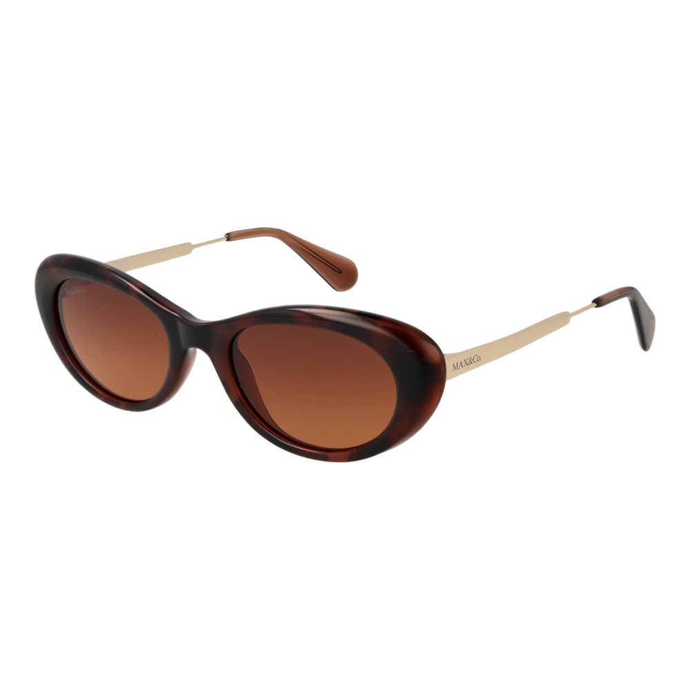 Max &amp; Co Brown Stainless Steel Sunglasses