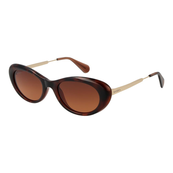 Max &amp; Co Brown Stainless Steel Sunglasses