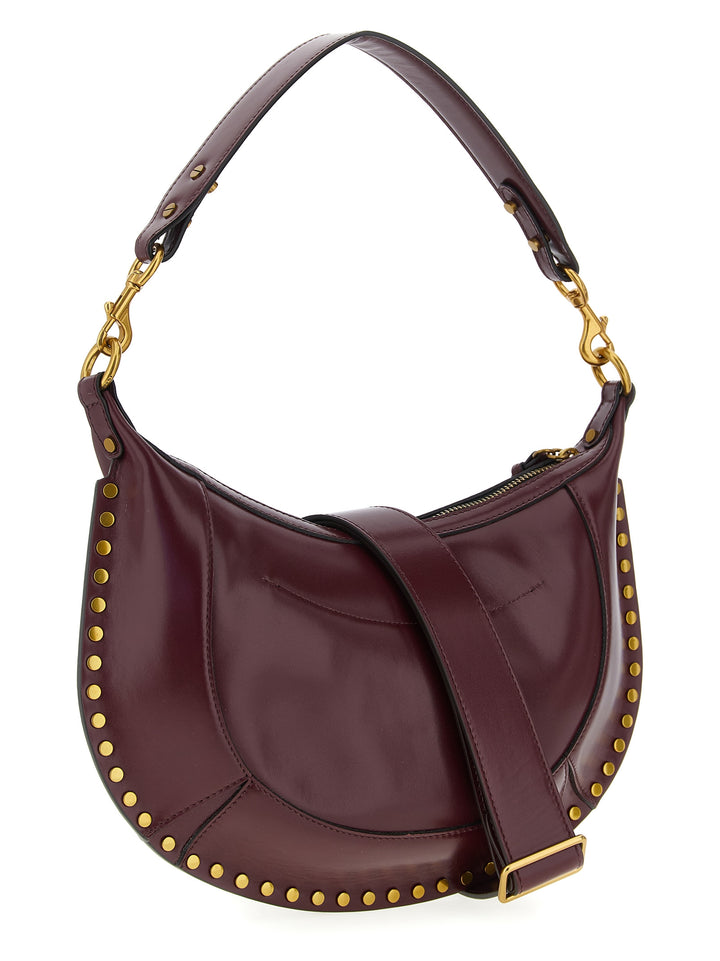 Isabel Marant Bordeaux Calfskin Shoulder Bag
