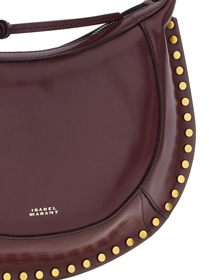 Isabel Marant Bordeaux Calfskin Shoulder Bag