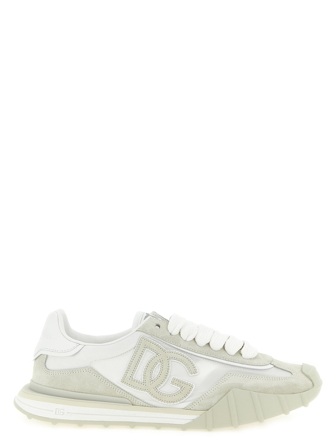 Dolce &amp; Gabbana Beige Polyamide Athletic Sneakers