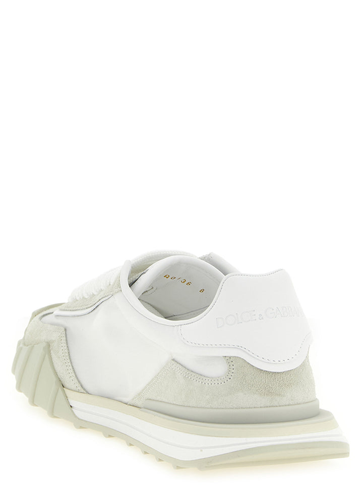 Dolce &amp; Gabbana Beige Polyamide Athletic Sneakers