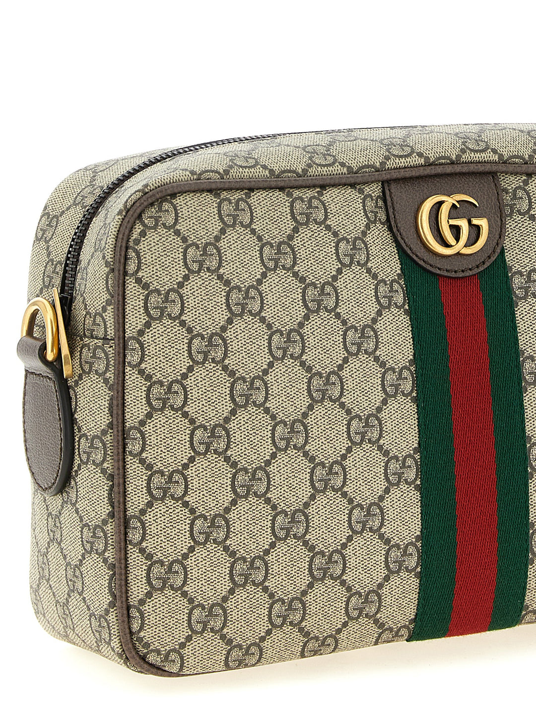 Gucci Beige Polyethylene Crossbody Bag