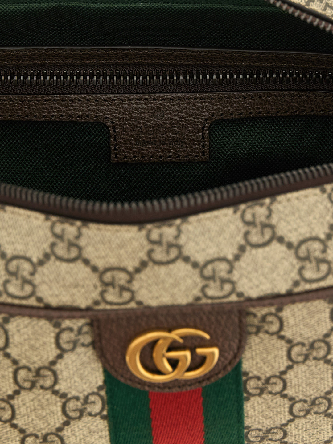 Gucci Beige Polyethylene Crossbody Bag