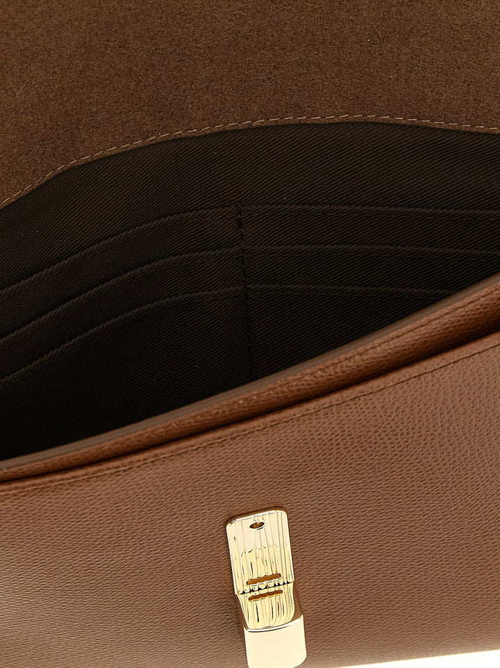 Furla Brown Calfskin Clutch Bag