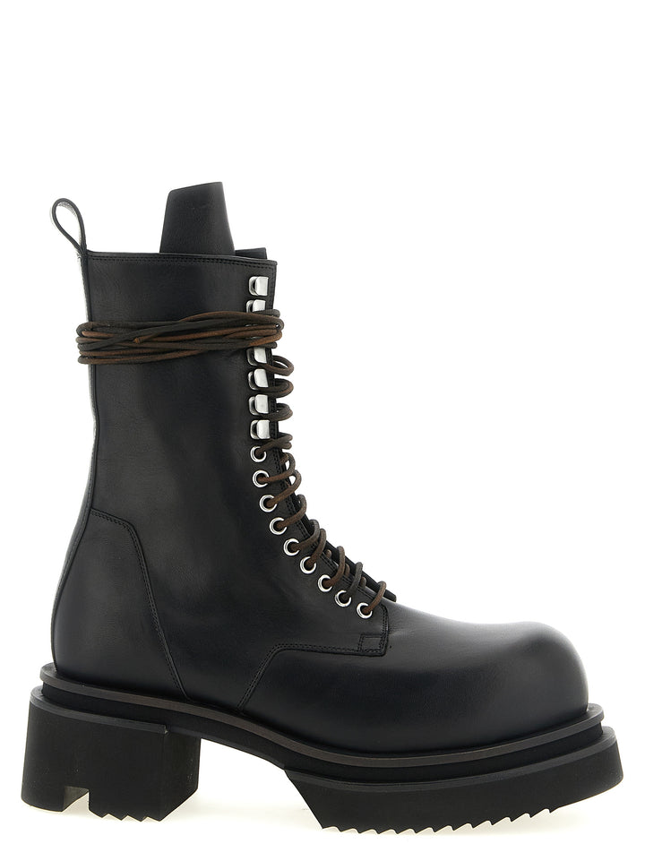 Rick Owens Black Calfskin Chelsea Boots