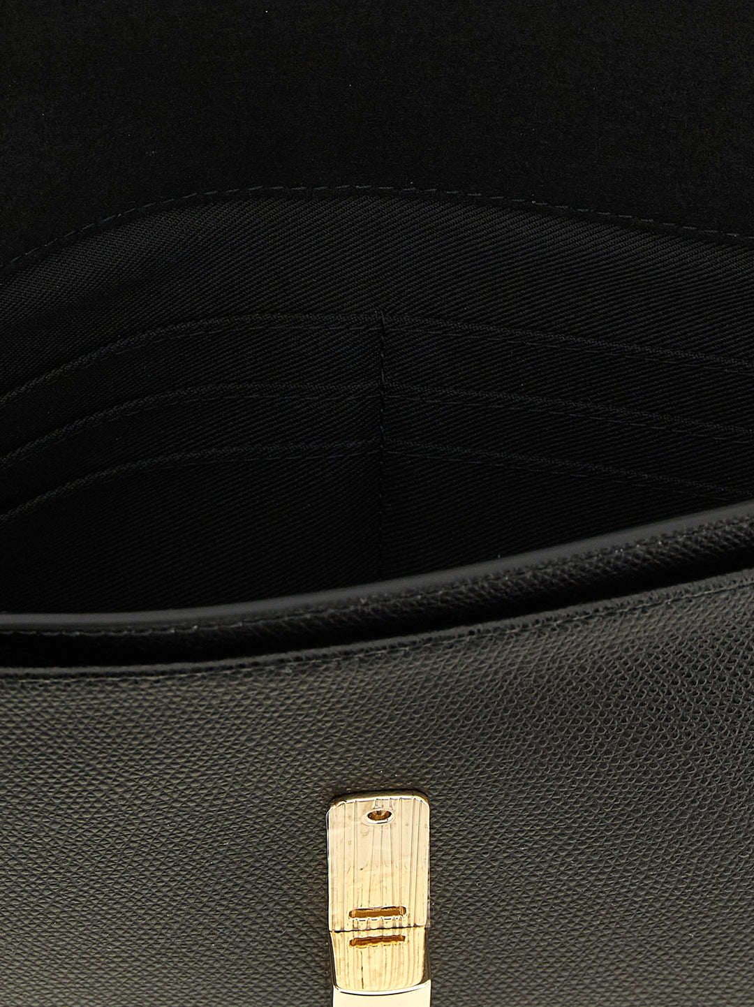 Furla Black Calfskin Clutch Bag