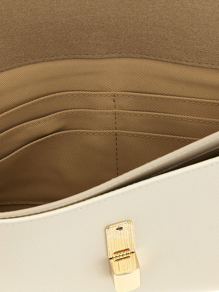 Furla White Calfskin Clutch Bag