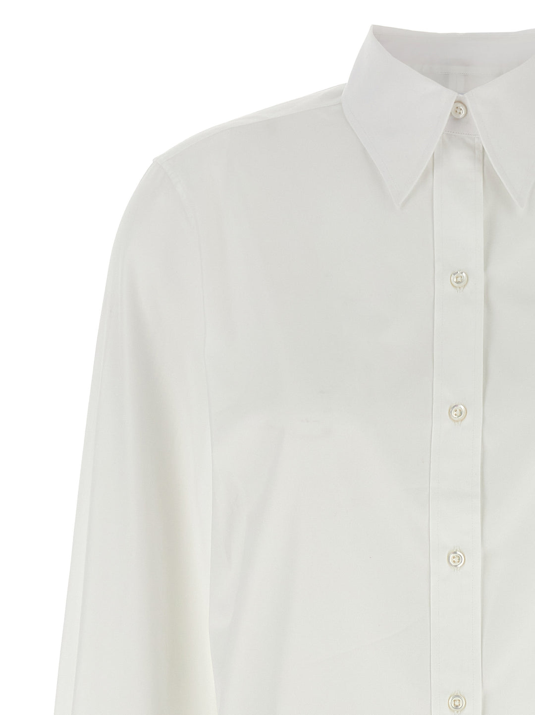 Thom Browne White Cotton Blouse