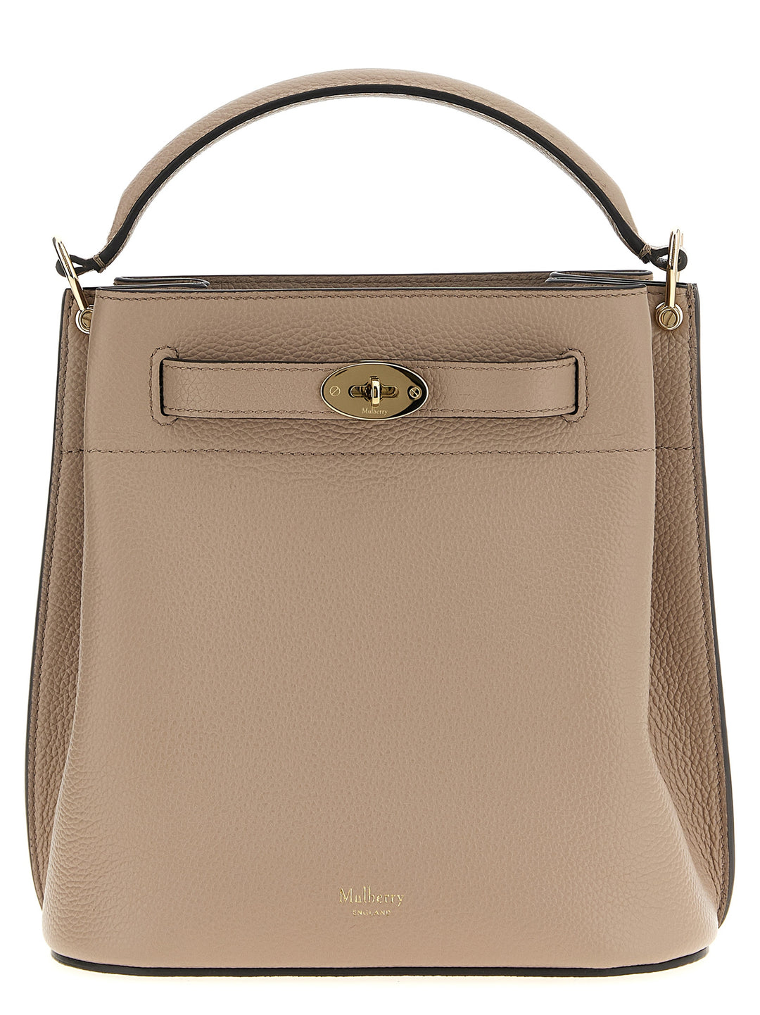 Mulberry Gray Calfskin Crossbody Bag