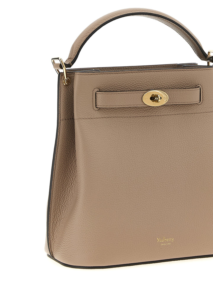 Mulberry Gray Calfskin Crossbody Bag