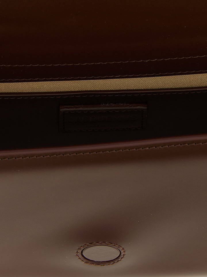 Jacquemus Brown Calfskin Handbag