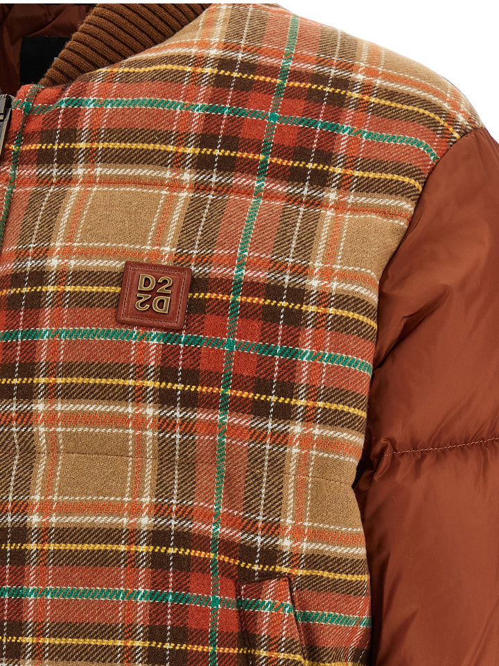 Dsquared² Brown Marabou Bomber