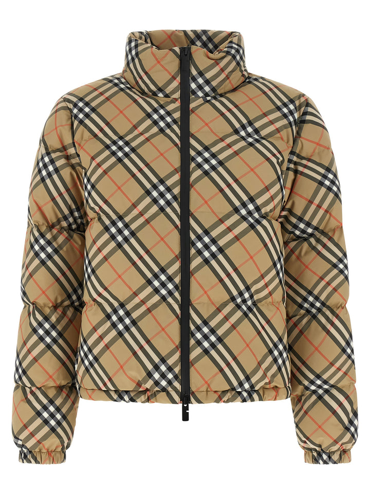 Burberry Beige Polyester Full-Length Jacket