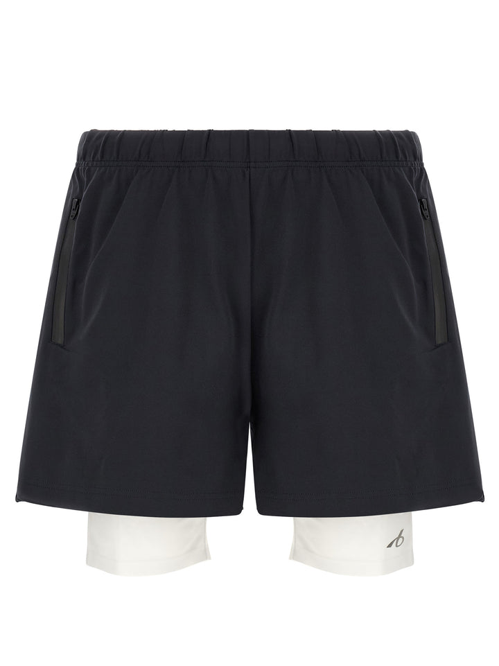 Balenciaga Bicolor Polyamide Bermuda Shorts
