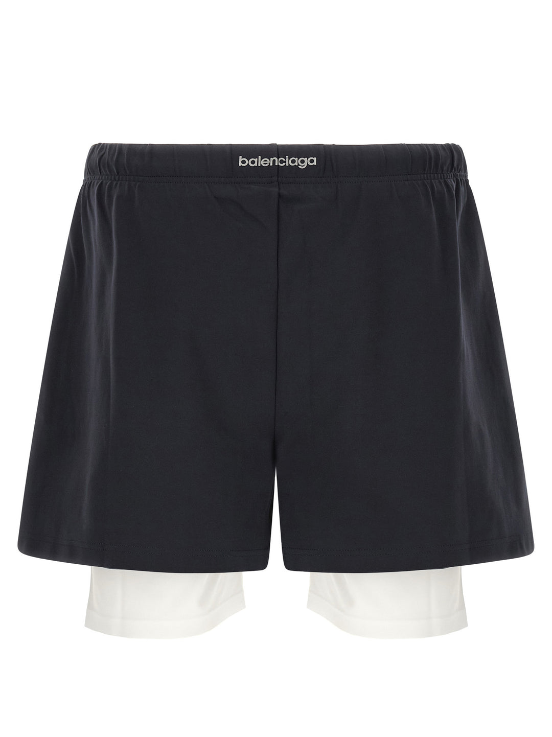 Balenciaga Bicolor Polyamide Bermuda Shorts