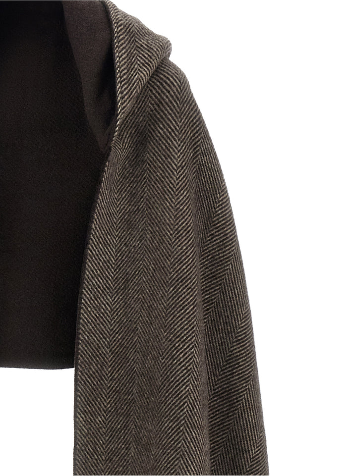 Brunello Cucinelli Brown Cashmere Scarf
