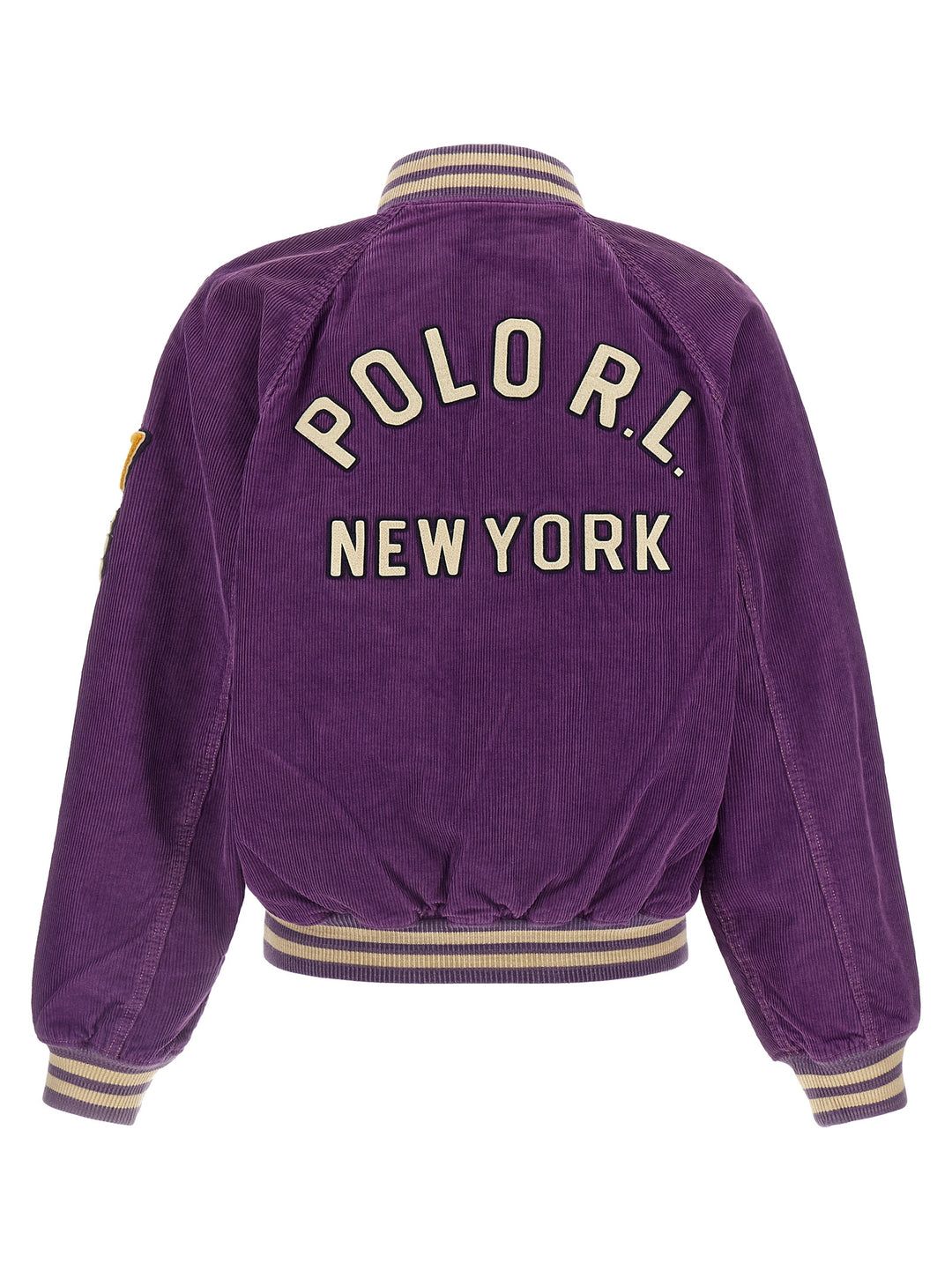 Polo Ralph Lauren Purple Cotton Bomber