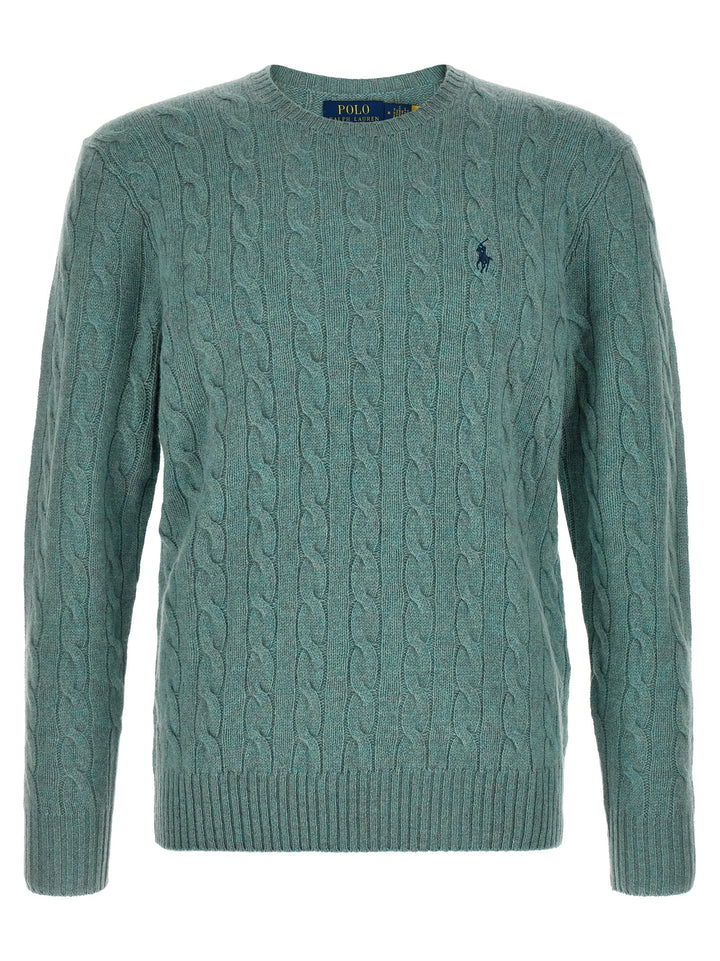 Polo Ralph Lauren Bicolor Wool Cardigan