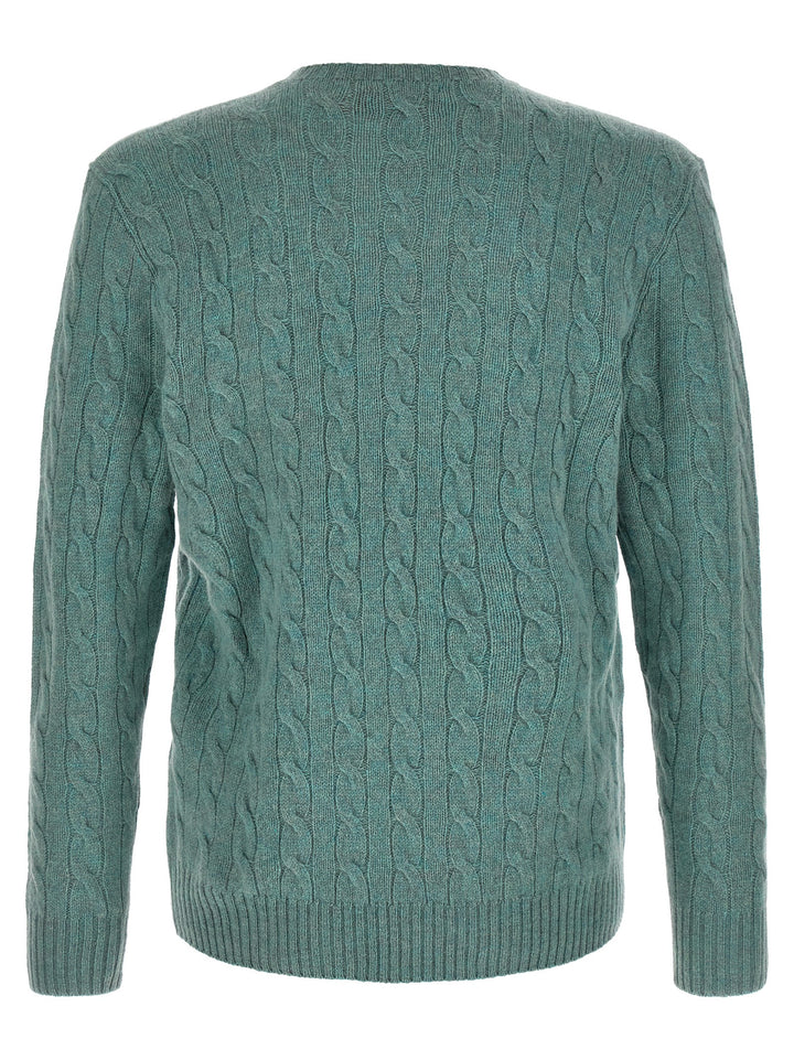 Polo Ralph Lauren Bicolor Wool Cardigan