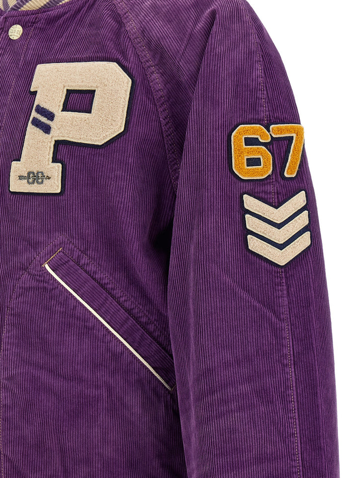 Polo Ralph Lauren Purple Cotton Bomber
