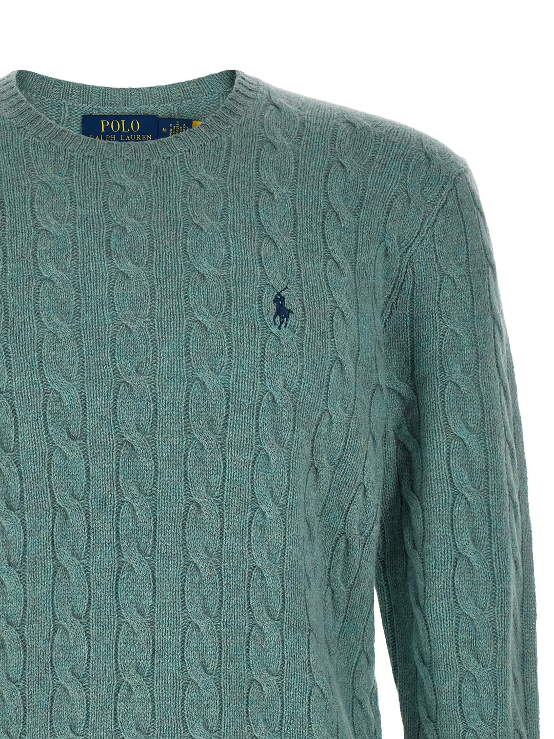 Polo Ralph Lauren Bicolor Wool Cardigan