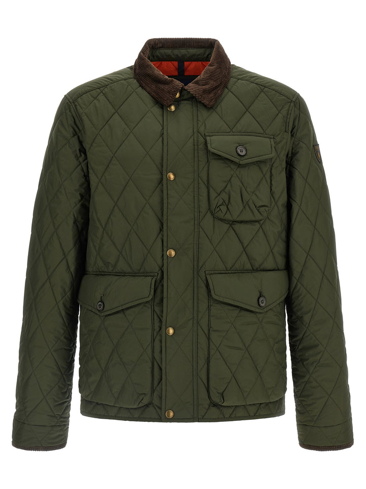 Polo Ralph Lauren Bicolor Polyester Full-Length Jacket