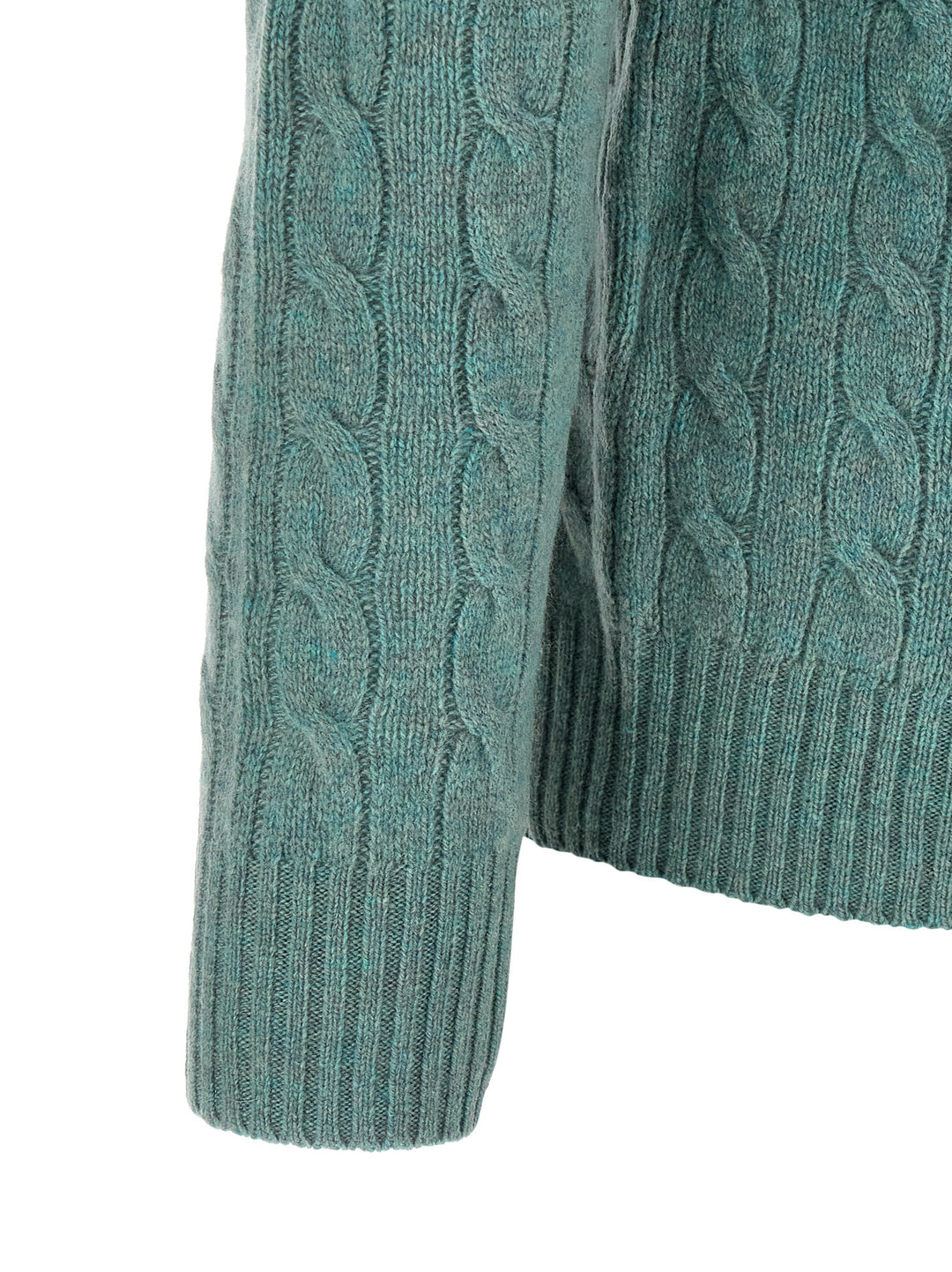 Polo Ralph Lauren Bicolor Wool Cardigan
