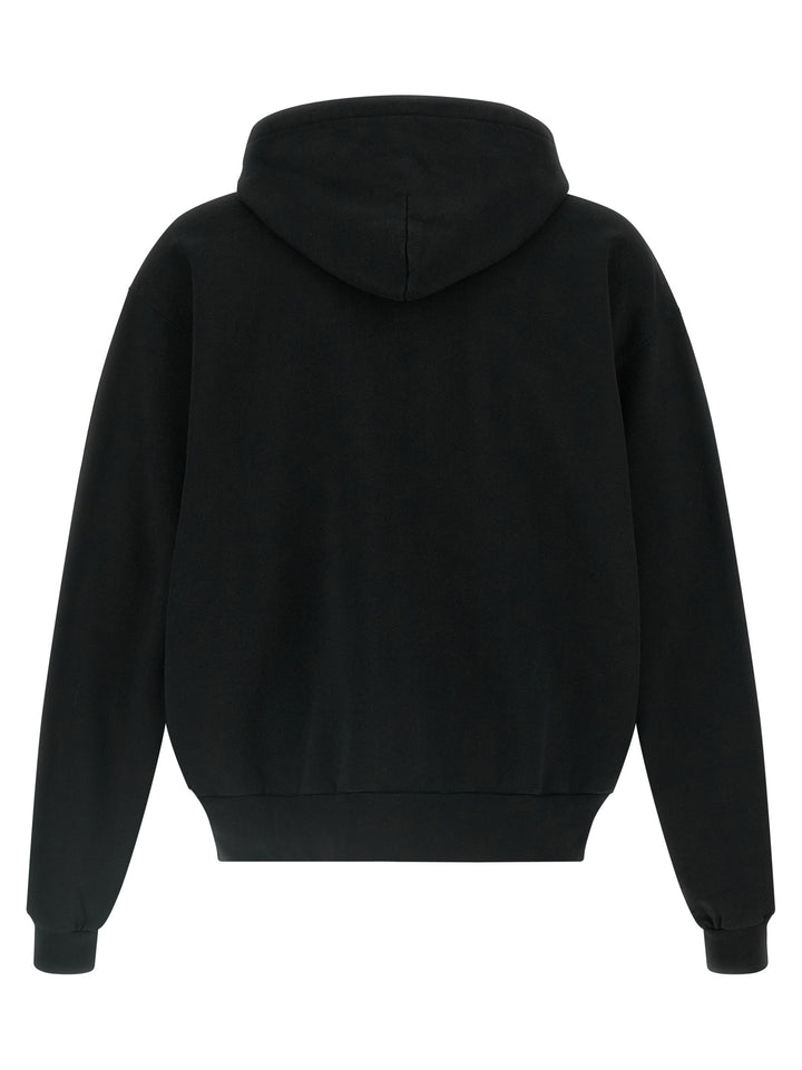 Balenciaga Black Cotton Sweatshirt