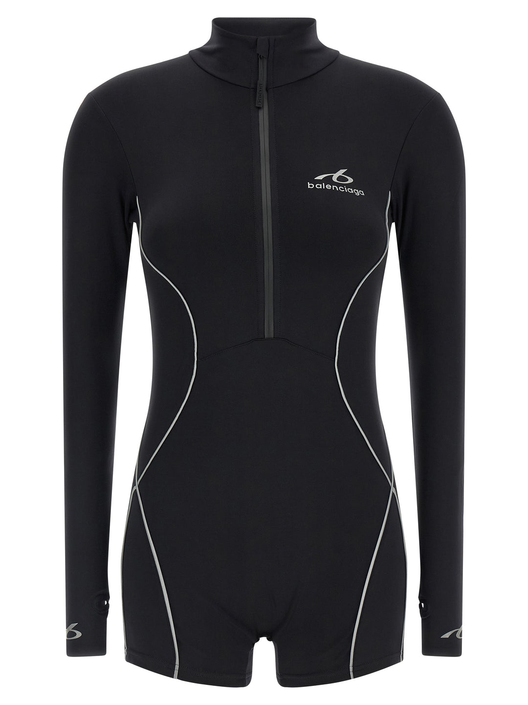 Balenciaga Black Polyamide Bodysuit