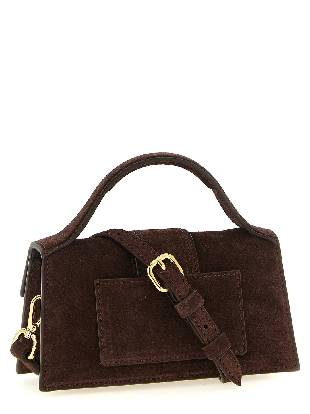 Jacquemus Brown Calfskin Handbag